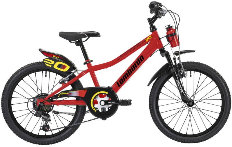 LD 20 VULCANO RACE 6SP RED LOLLIPOP/BLACK GLS 27CM